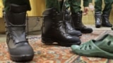 Russia - servicemen at the recruiting station, autumn 2022
