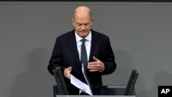 Канцлер Германии Олаф Шольц